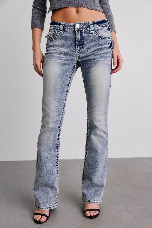 True Religion Becca Super T Mid-Rise Bootcut Jeans #1