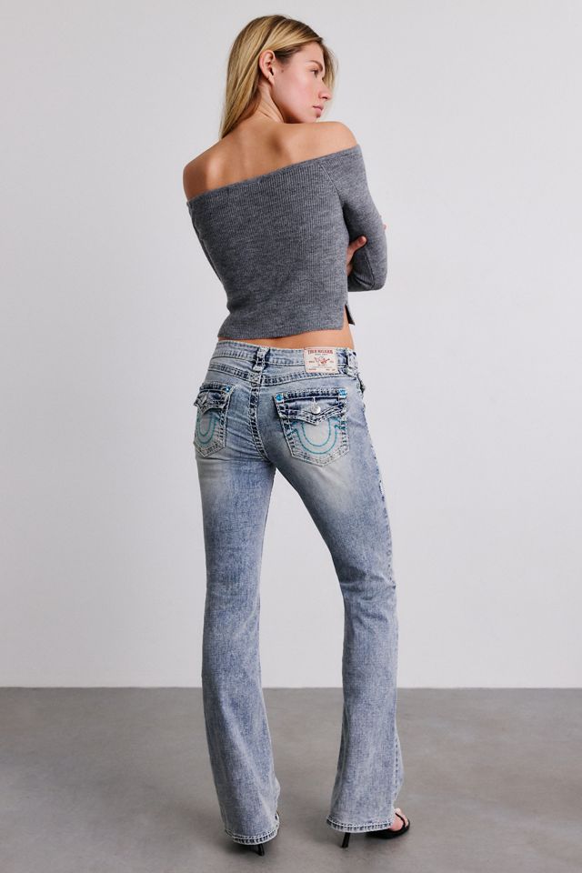 True Religion Becca Super T Mid-Rise Bootcut Jeans #3