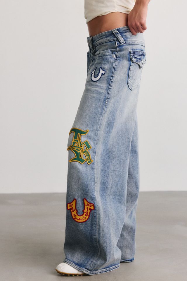 True Religion Jessie Patched Flap Super Baggy Jeans #2