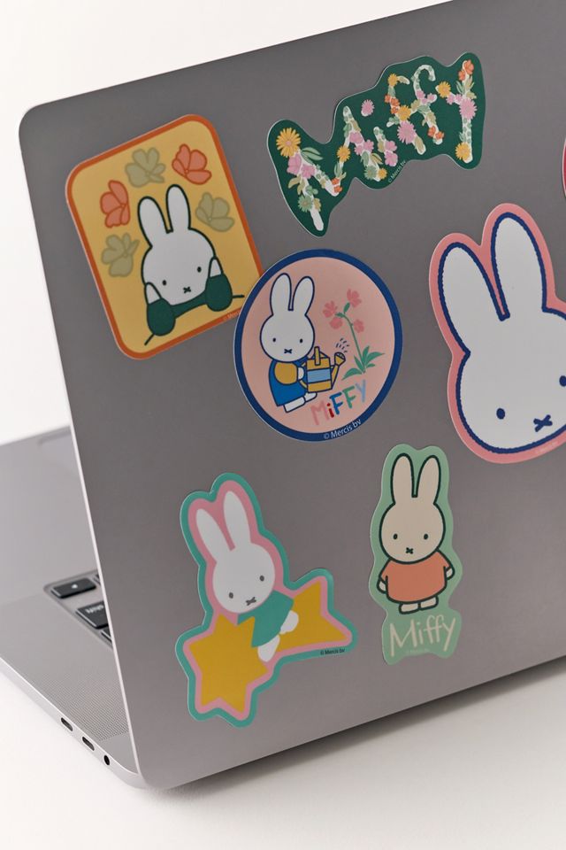 Ensemble de boîte d'autocollants pastel Sticker You X Miffy #1