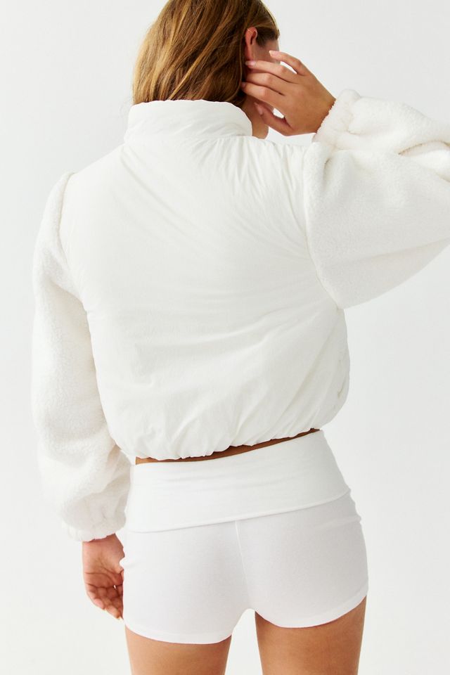 Out From Under Alpine Cropped Puffer Jacket #3