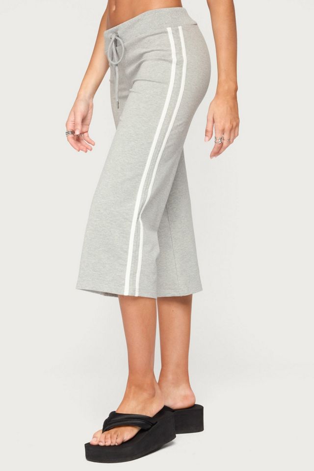 Edikted Zanele Side Stripe Capri Sweatpants #2