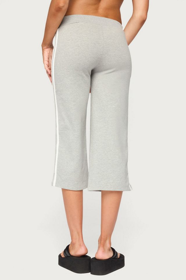 Edikted Zanele Side Stripe Capri Sweatpants #4