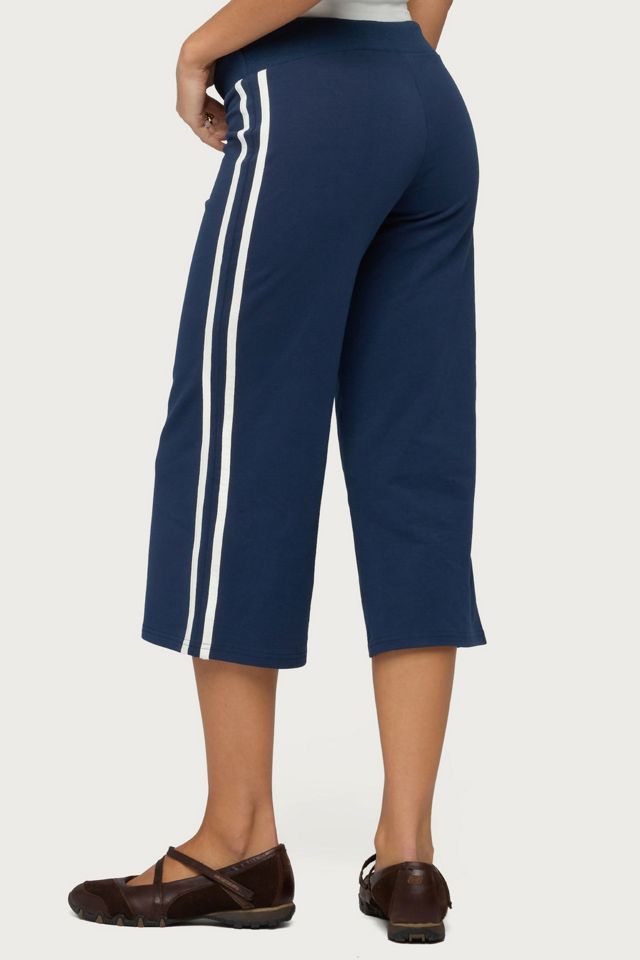 Edikted Zanele Side Stripe Capri Sweatpants #3