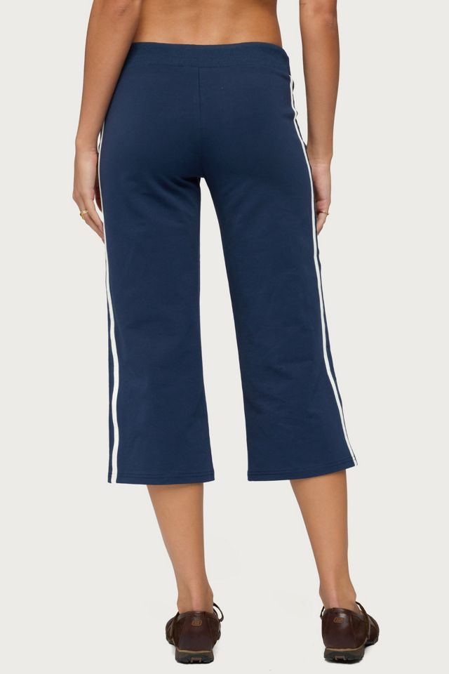 Edikted Zanele Side Stripe Capri Sweatpants #4