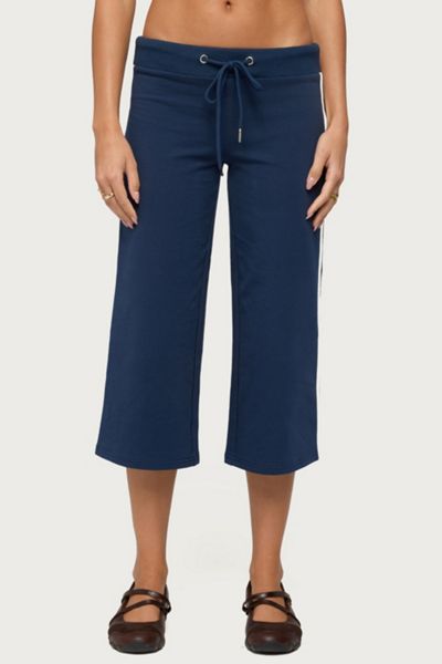 Edikted Zanele Side Stripe Capri Sweatpants