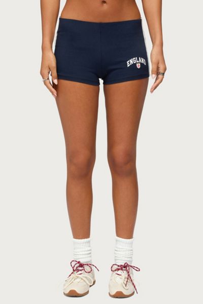Edikted England Girl Micro Shorts
