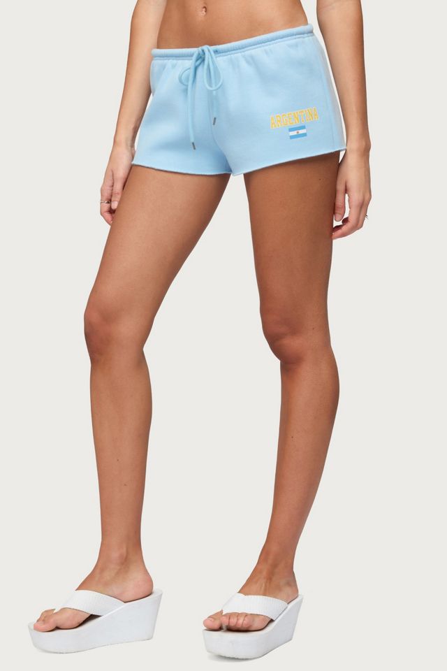 Edikted Argentina Low Rise Shorts #2