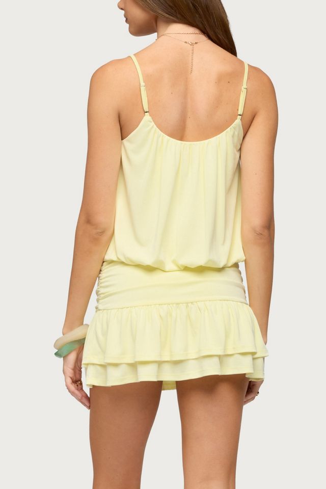 Edikted Heidey Ruffle Mini Dress #2