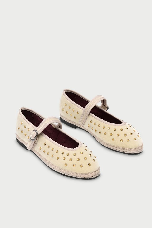 Flabelus Rhinestone Mae Mary Janes #1