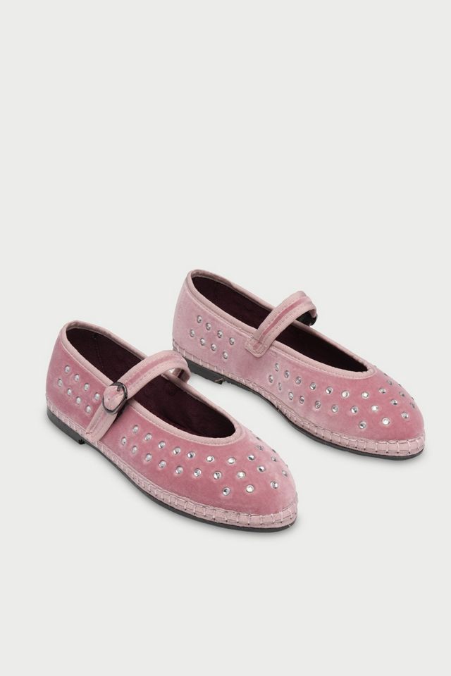 Flabelus Rhinestone Mae Mary Janes #1