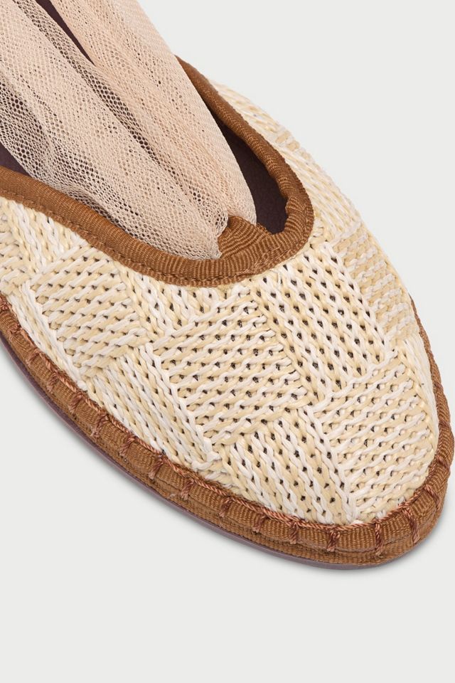 Flabelus Raffia Isabella Craft Mary Janes #2