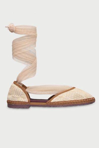 Flabelus Raffia Isabella Craft Mary Janes