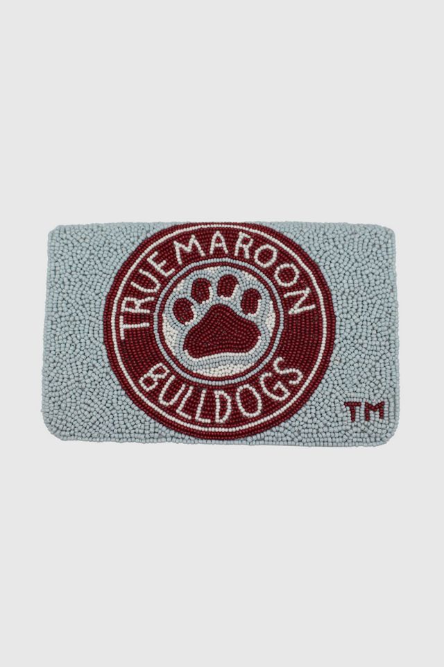 Mississippi State University Beaded Crossbody Bag #1