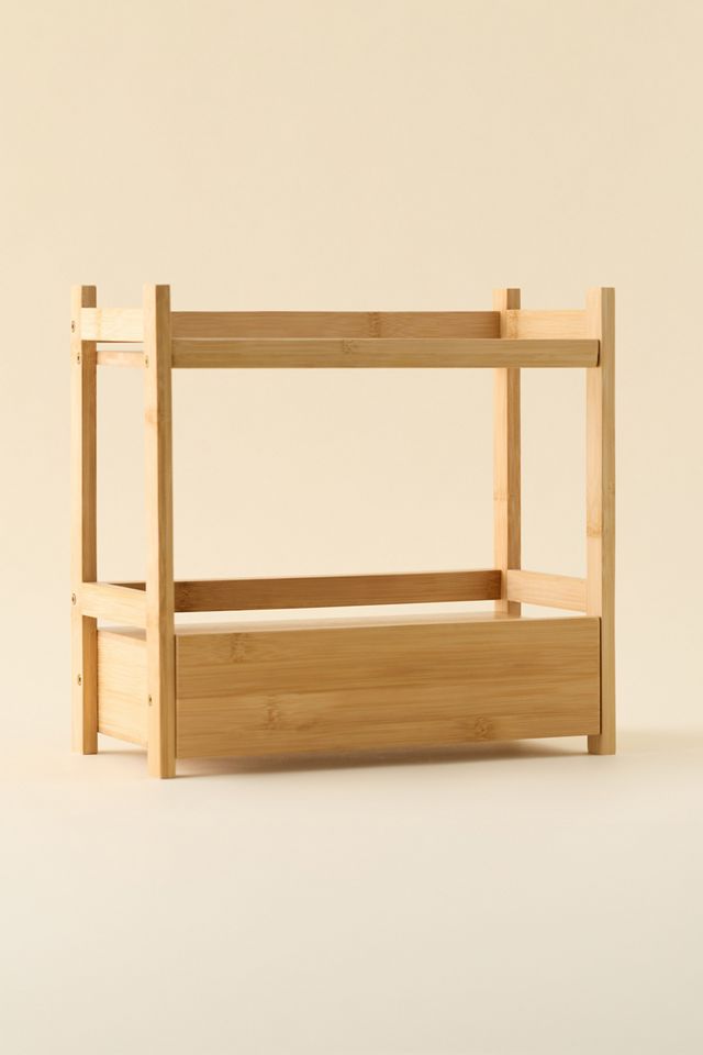 Matcha Station Bamboo Countertop Organizer #1