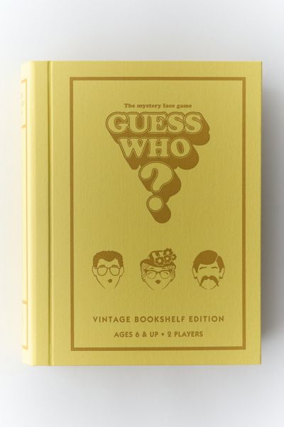 Guess Who? Bookshelf Edition Board Game