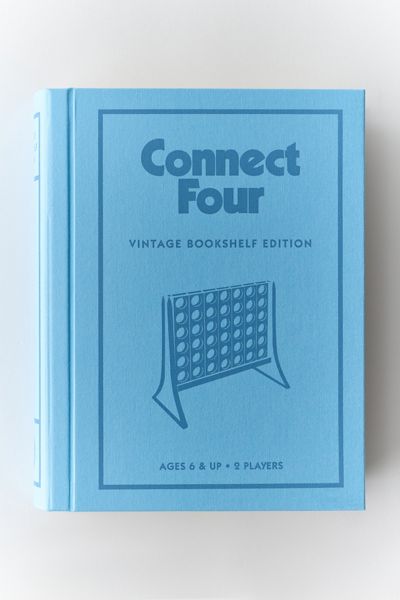 Connect Four Bookshelf Edition Board Game