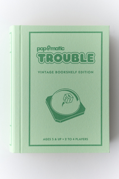 Trouble Bookshelf Edition Board Game