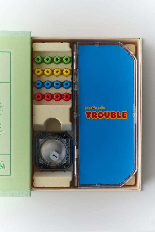 Trouble Bookshelf Edition Board Game #1