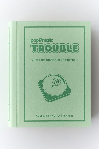 Trouble Bookshelf Edition Board Game