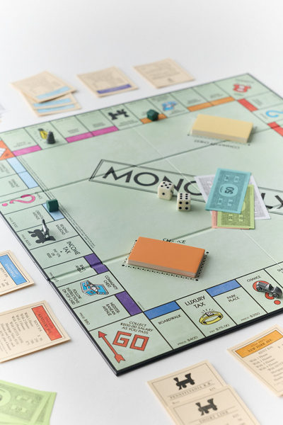 Monopoly Bookshelf Edition Board Game