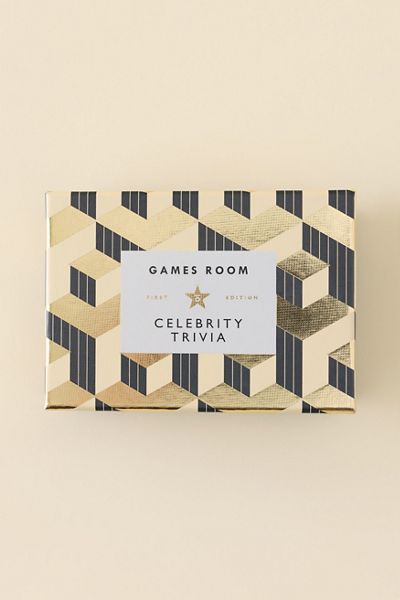 Chronicle Books Games Room Celeb Trivia Game