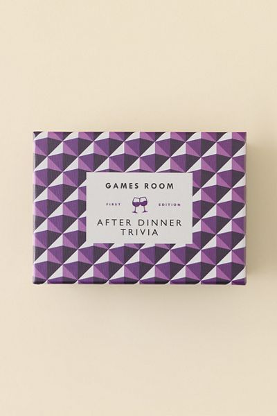 Chronicle Books Games Room After Dinner Trivia Game