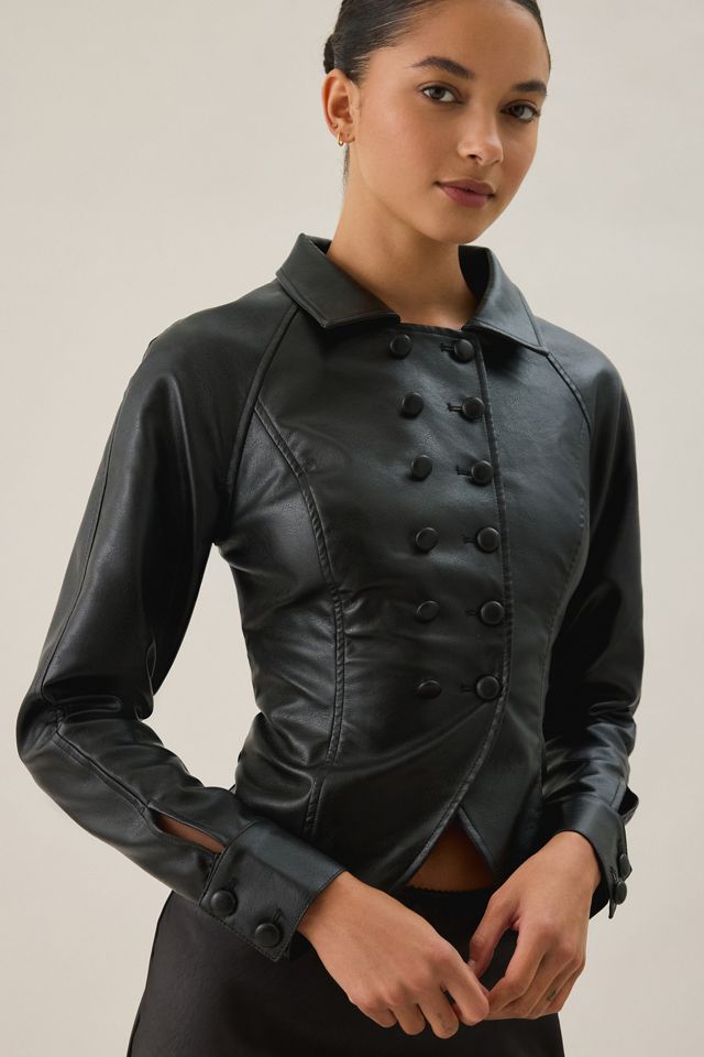 Lioness Form Tailored Double-Breasted Jacket #1
