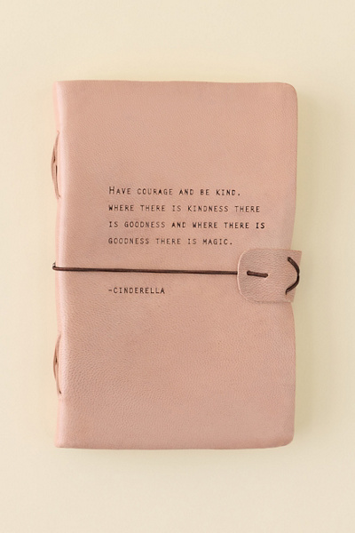 Sugarboo & Co Artisan Leather Journal in Cinderella at Urban Outfitters