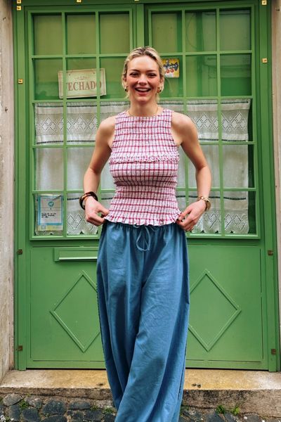 Amy Lynn Mona Smocked Top