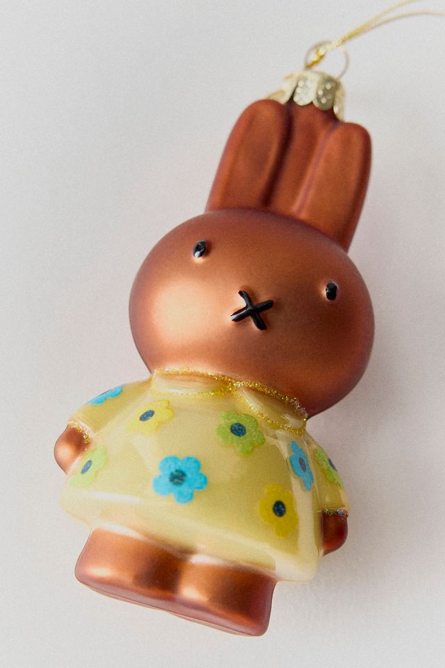 Vondels Miffy Nina Flower Glass Ornament #1