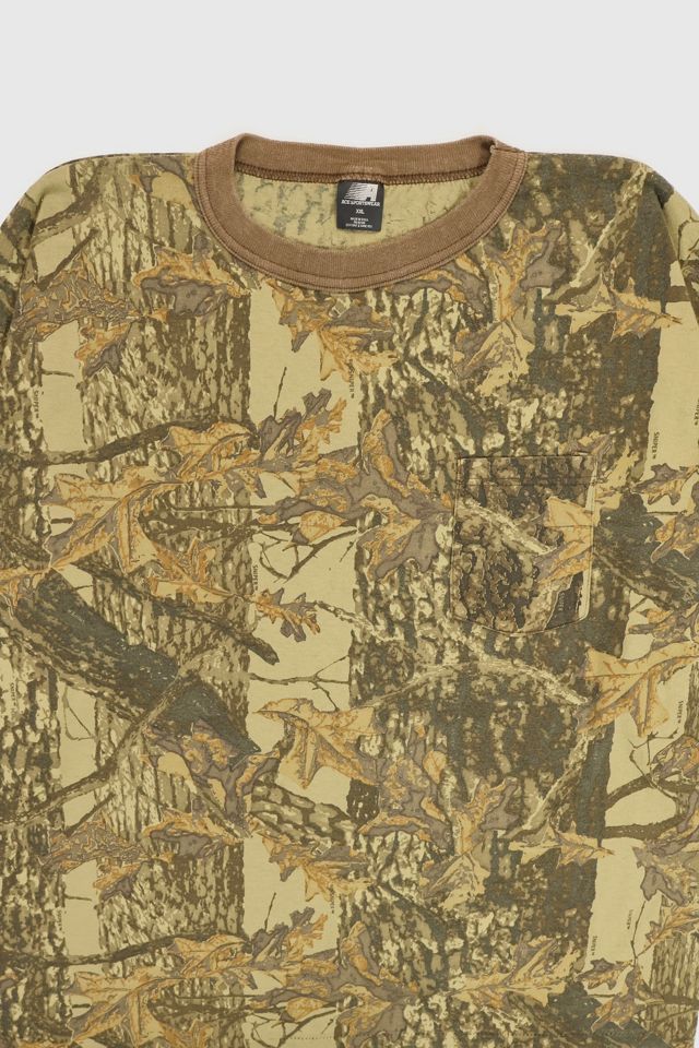 Vintage Tree Camo Long Sleeve Tee #1