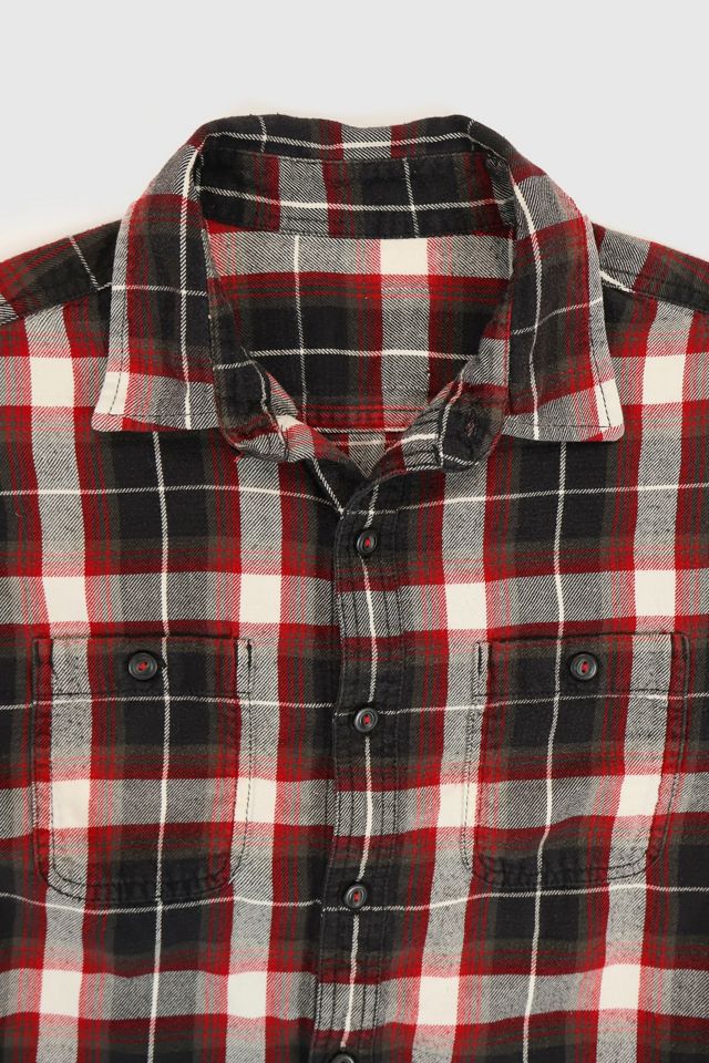 Vintage Cropped Button-Down Shirt #2