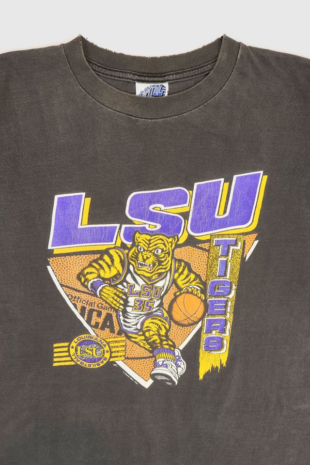 Vintage LSU Basketball Tee #1