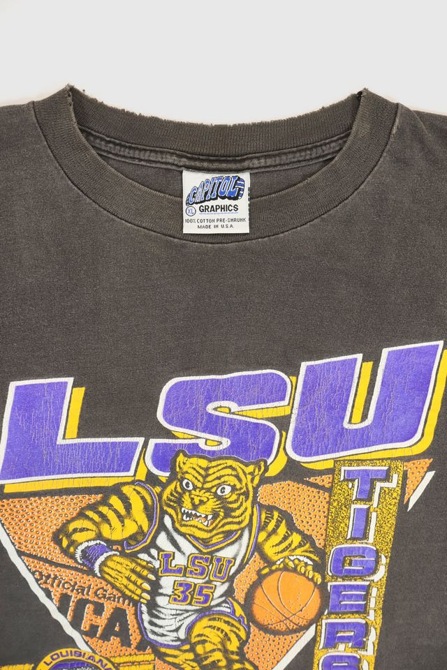 Vintage LSU Basketball Tee #2