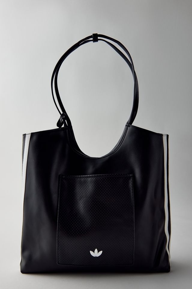adidas Originals Perforated Faux Leather Tote Bag #4