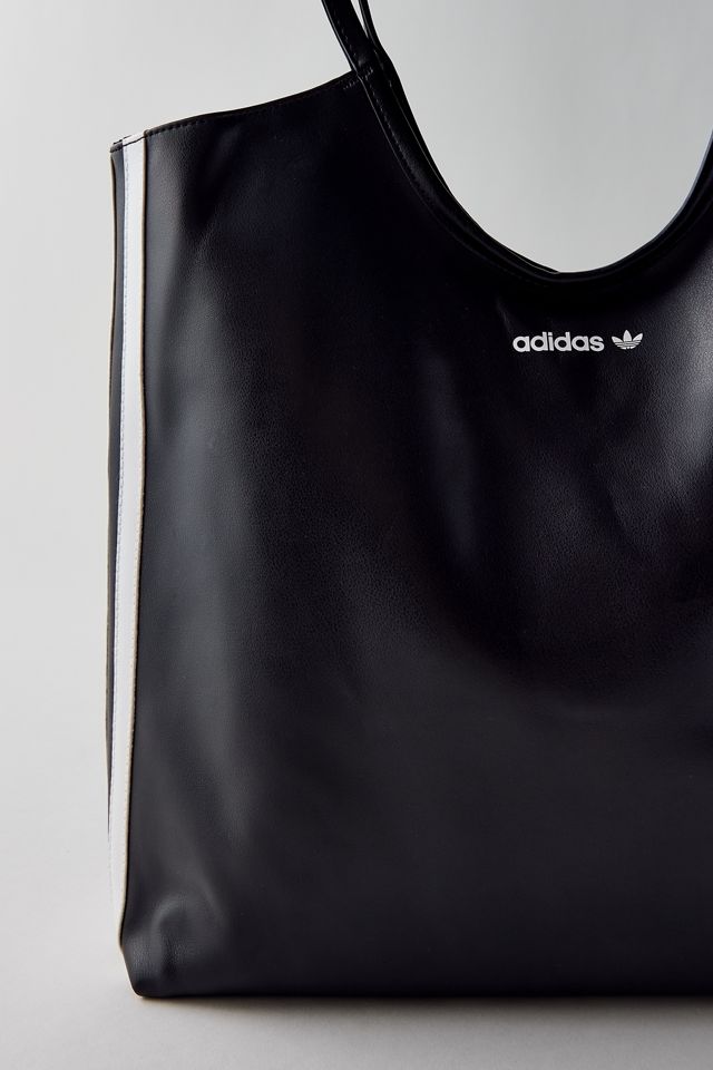 adidas Originals Perforated Faux Leather Tote Bag #6