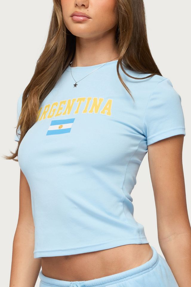 Edikted Argentina T Shirt #2