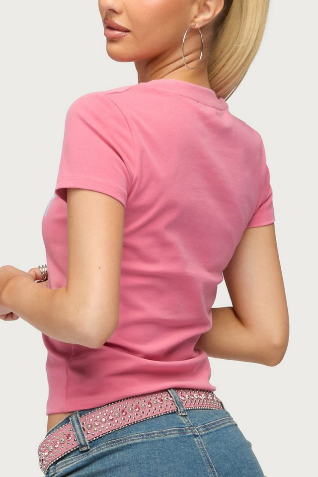 Edikted Blonde Moment T Shirt #4