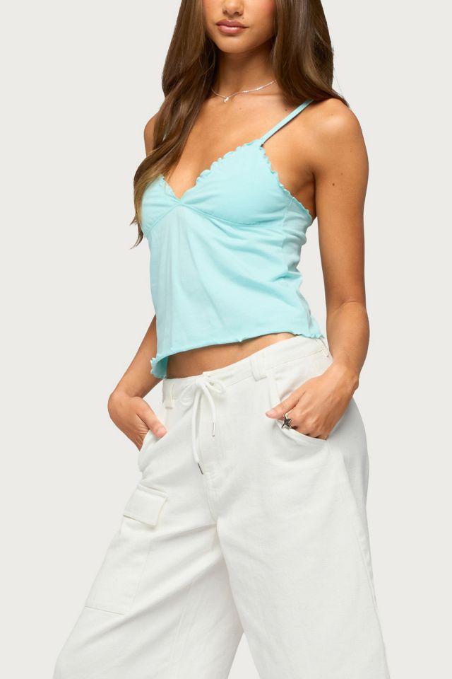 Edikted Glendon Babydoll Top #3