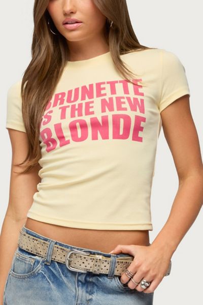 Edikted Brunette T Shirt
