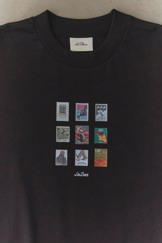Les Deux Stamp Graphic Tee #1