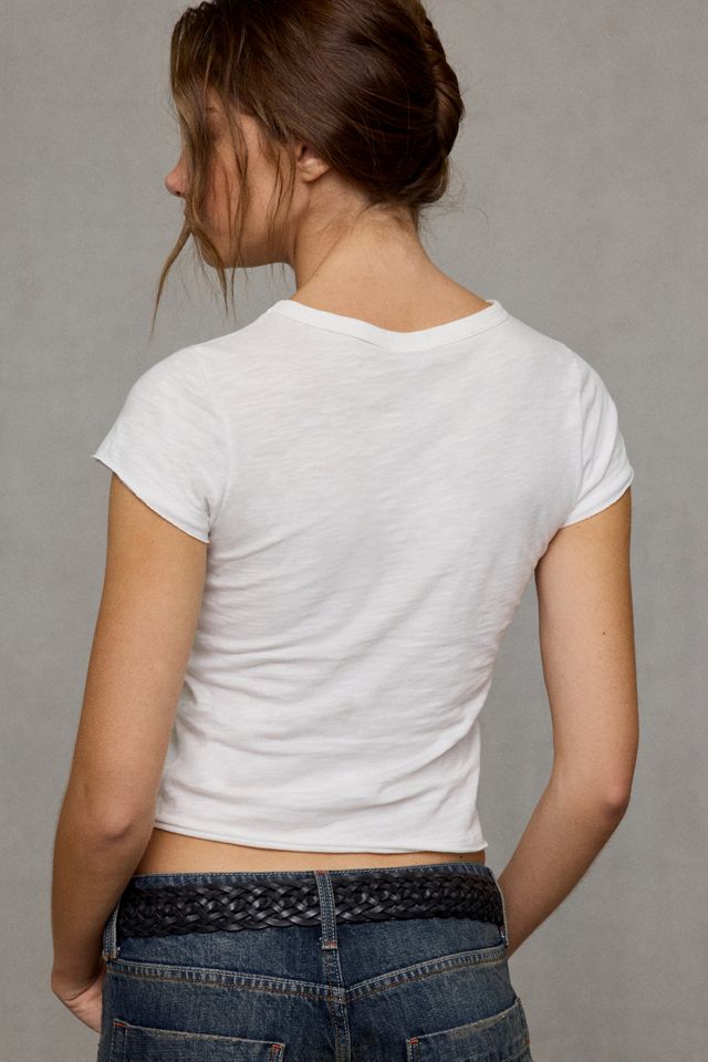 Arts District Graphic Cotton Slub Baby Tee #3