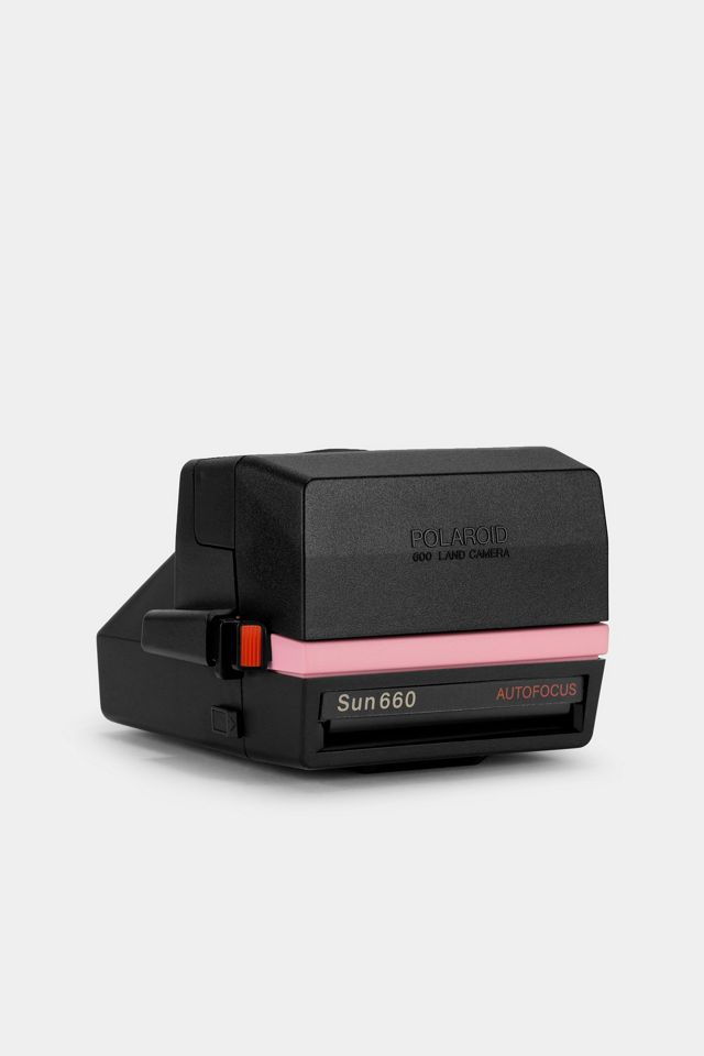 Polaroid 600 Sun660 Autofocus Pink Instant Film Camera from Retrospekt #1