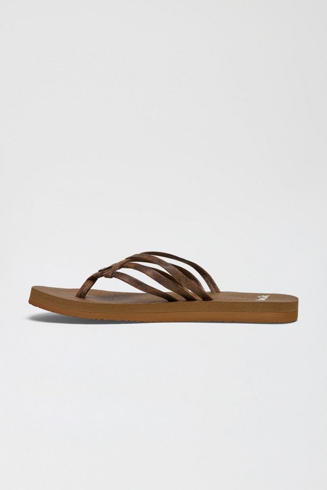 Sanuk Yoga Sandy Distressed Novelty Sandals #1