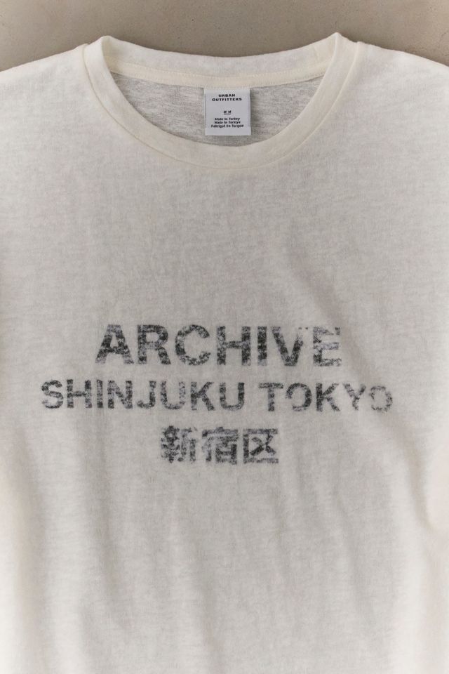 UO Archive Graphic Slub Tee #2