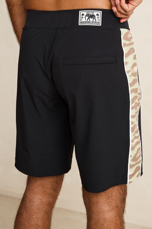 Rhythm Leo Camo Swim Trunks #1