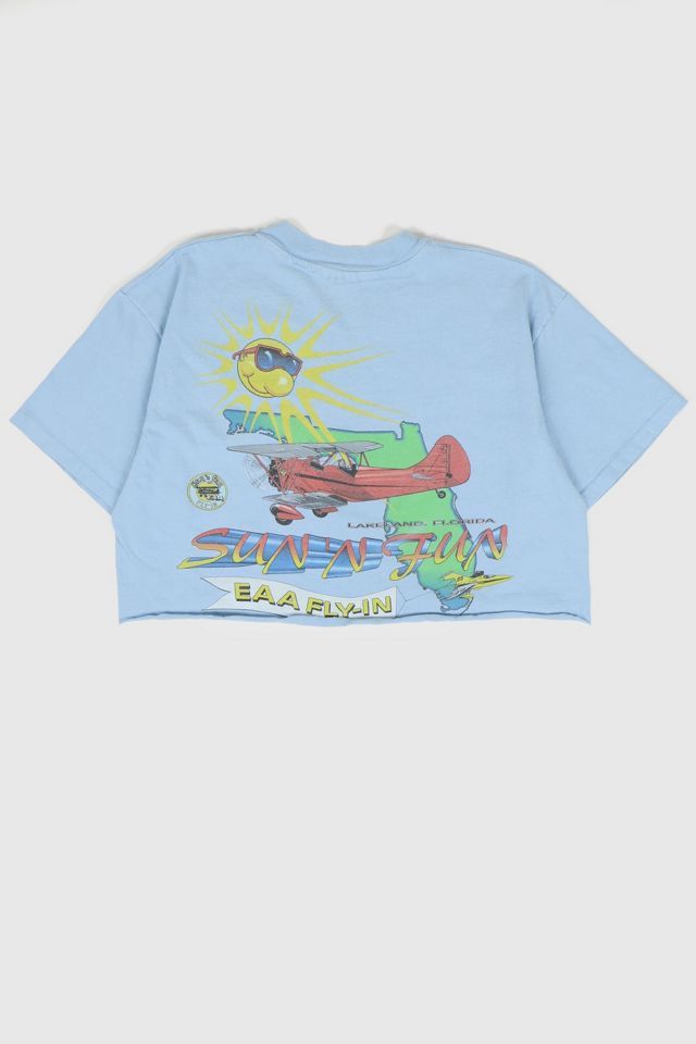 Vintage Cropped Florida Sun 'n Fun Tee #1