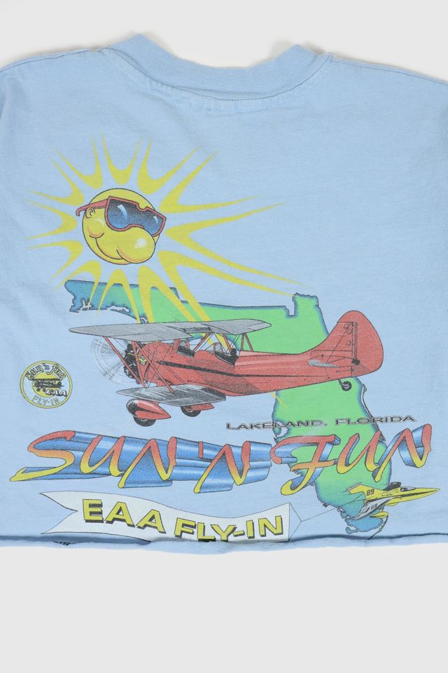 Vintage Cropped Florida Sun 'n Fun Tee #4