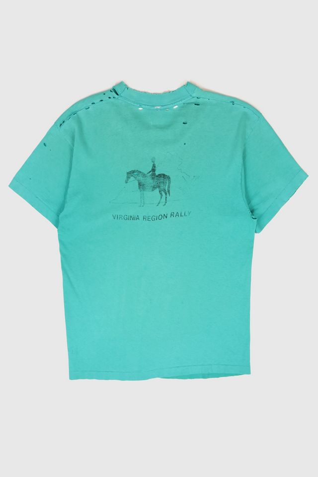 Vintage Distressed Dressage Tee #1